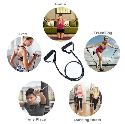 Pull Rope Elastic Resistance Bands Fitness