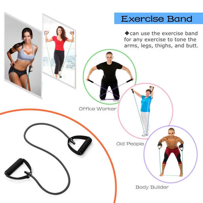 Pull Rope Elastic Resistance Bands Fitness